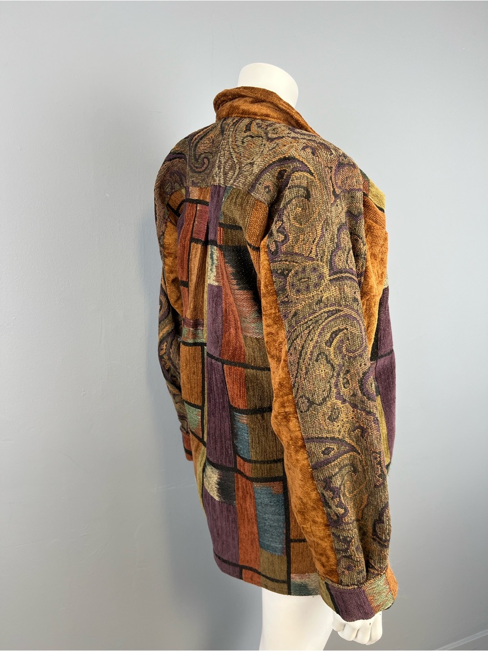 Vintage Villa Factory made in Canada Women's Jacket - Rustic Autumn Hues - Picture 3 of 10